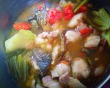 Hình bước làm 8 của món Cá chép om dưa