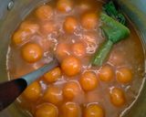 Foto langkah ke 4 dari resep Bubur Candil Ubi Oranye.