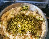Une image de l'étape 7 de Risotto petit poids courgette.