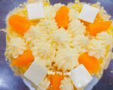 Hình bước làm 6 của món Hoa và bánh tặng cô ngày 20.11