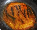 A picture of step 5 of Bhindi masala.