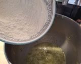 Une image de l'étape 3 de Cake Framboise/Pistache.