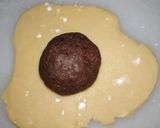 Foto langkah ke 5 dari resep Flower Moon Cake / Kue Bulan.