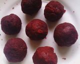 A picture of step 1 of Red Velvet Truffles.
