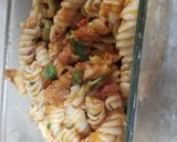 A picture of step 5 of Red sauce Pasta.