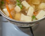 Foto langkah ke 3 dari resep Sup Tofu & Telur Puyuh.