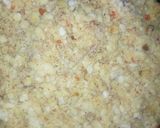 A picture of step 1 of Yam balls.
