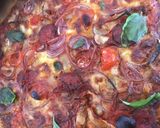 Polenta pizza (gluténmentes) recept fázis 6 fotója
