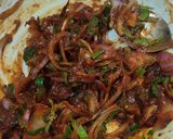 Gambar langkah 2 resipi Kembung Bakar Pes Tomyam.
