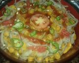A picture of step 7 of Dahi chana chaat .
