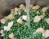Mentás lime-os zöldborsókrémleves #golden2 recept fázis 3 fotója