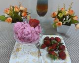 A picture of step 3 of Strawberry ice cream.