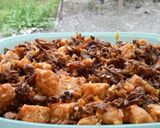 Foto langkah ke 8 dari resep Tempe goreng mix jamur pedas manis.