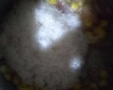 A picture of step 4 of Corn pulao.