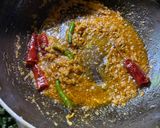 A picture of step 7 of Motor Dal (Peas Dal) Bora o Panchmesali.