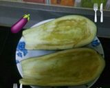Foto del paso 1 de la receta: Berenjenas 🍆rellenas de atún a mi manera 💠con Thermomix y sin