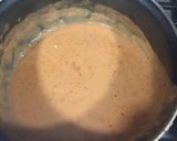 Foto del paso 9 de la receta Lasaña crujiente de pollo asado, bechamel de piquillos y salsa de dátiles al vino