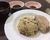 Foto langkah ke 4 dari resep Nasi Ayam Jamur (Kid’s Food).