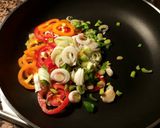 Foto del paso 5 de la receta: Pappardele con portobelo y salsa thai