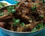 A picture of step 10 of Spicy Mutton fry.