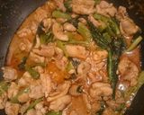 A picture of step 4 of Thai Red Curry.