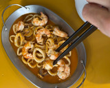 Foto del paso 12 de la receta: Calamares con gambones en salsa americana con robot Moulinex iCompanion Touch XL