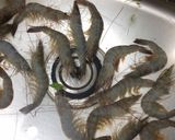 Hình bước làm 1 của món Canh Sake Nấu Tôm