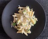 A picture of step 11 of Pasta with Zucchini and Ricotta.