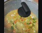 A picture of step 3 of Cheese Risotto.