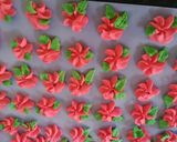 Foto del paso 7 de la receta: Flores de Glass para detalles en la torta