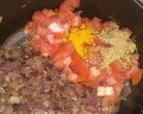A picture of step 2 of Baigan Ka bharta.