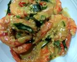 Gambar langkah 3 resipi Butter Prawn.