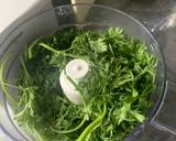 Carrot top pesto recipe step 1 photo