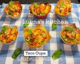 A picture of step 4 of Taco Cups:.