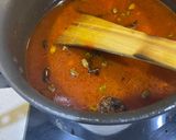 A picture of step 6 of Tomato rice in pan.