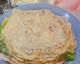 Foto del paso 3 de la receta: Torre de panqueques o Fiambre alemán