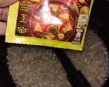 A picture of step 3 of Kadhai Paneer.