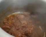 A picture of step 4 of چنا دال گوشت.