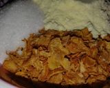 A picture of step 1 of Hadin Corn flakes 😂.
