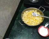A picture of step 1 of Honey Chili Potato.