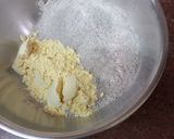 A picture of step 1 of Ragi flour pan cake.