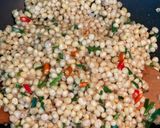 Hình bước làm 4 của món Bắp xào hành