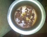 A picture of step 1 of Beef stew.