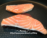 日式照燒鮭魚(鮭の照り焼き)的食譜步驟1照片