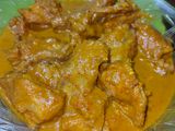 Rendang gulai ayam padang