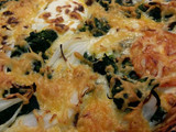 Pizza vegetal casera