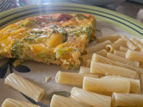 Pastel de brócoli y zanahoria