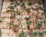 A picture of step 5 of Channadal Khaman Dhokla.