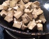 A picture of step 4 of Kathal Pulao.