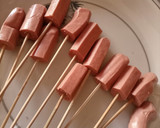 A picture of step 1 of Corndog.